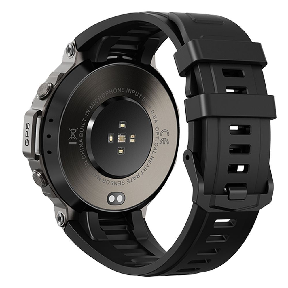 Relogio Smartwatch inteligente LB58 NFC GPS Duplo Bussola Monitor Cardiaco Modulo Esportes Resistente a Agua