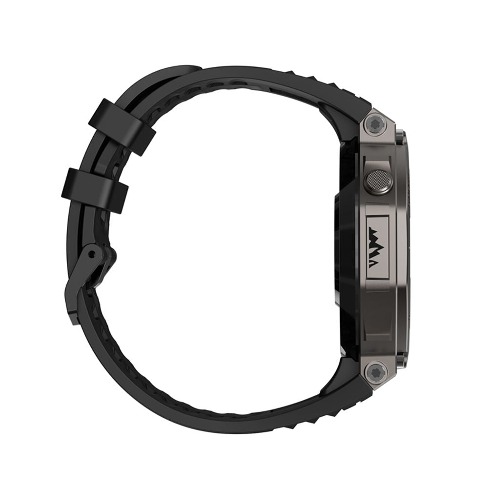 Relogio Smartwatch inteligente LB58 NFC GPS Duplo Bussola Monitor Cardiaco Modulo Esportes Resistente a Agua