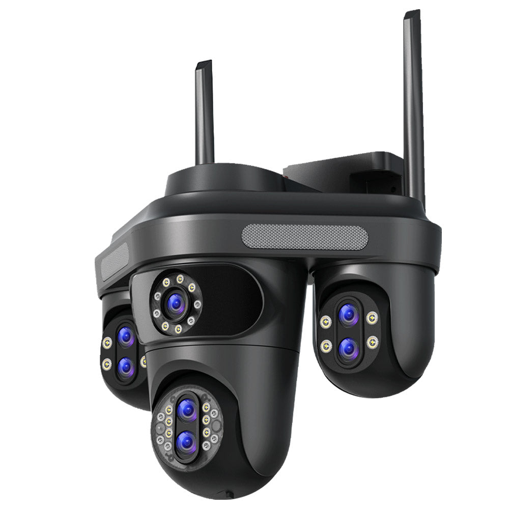 Camera de segurança wifi wl367 Zoom Optico 35mp Quatro Telas 7 Lentes - Garantia de 1 Ano
