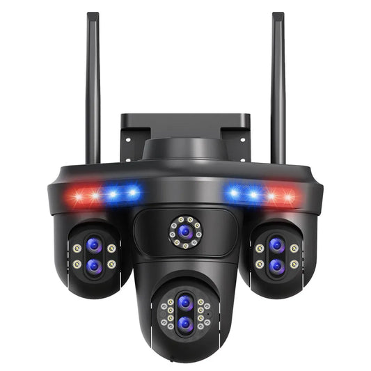 Camera de segurança wifi wl367 Zoom Optico 35mp Quatro Telas 7 Lentes - Garantia de 1 Ano