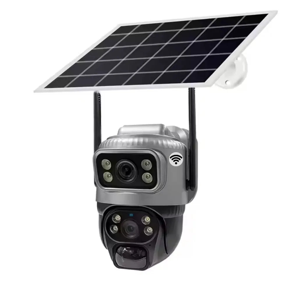 Câmera solar v380 G101 4K wifi 4g HD ip visão noturna com bateria - Garantia de 1 Ano