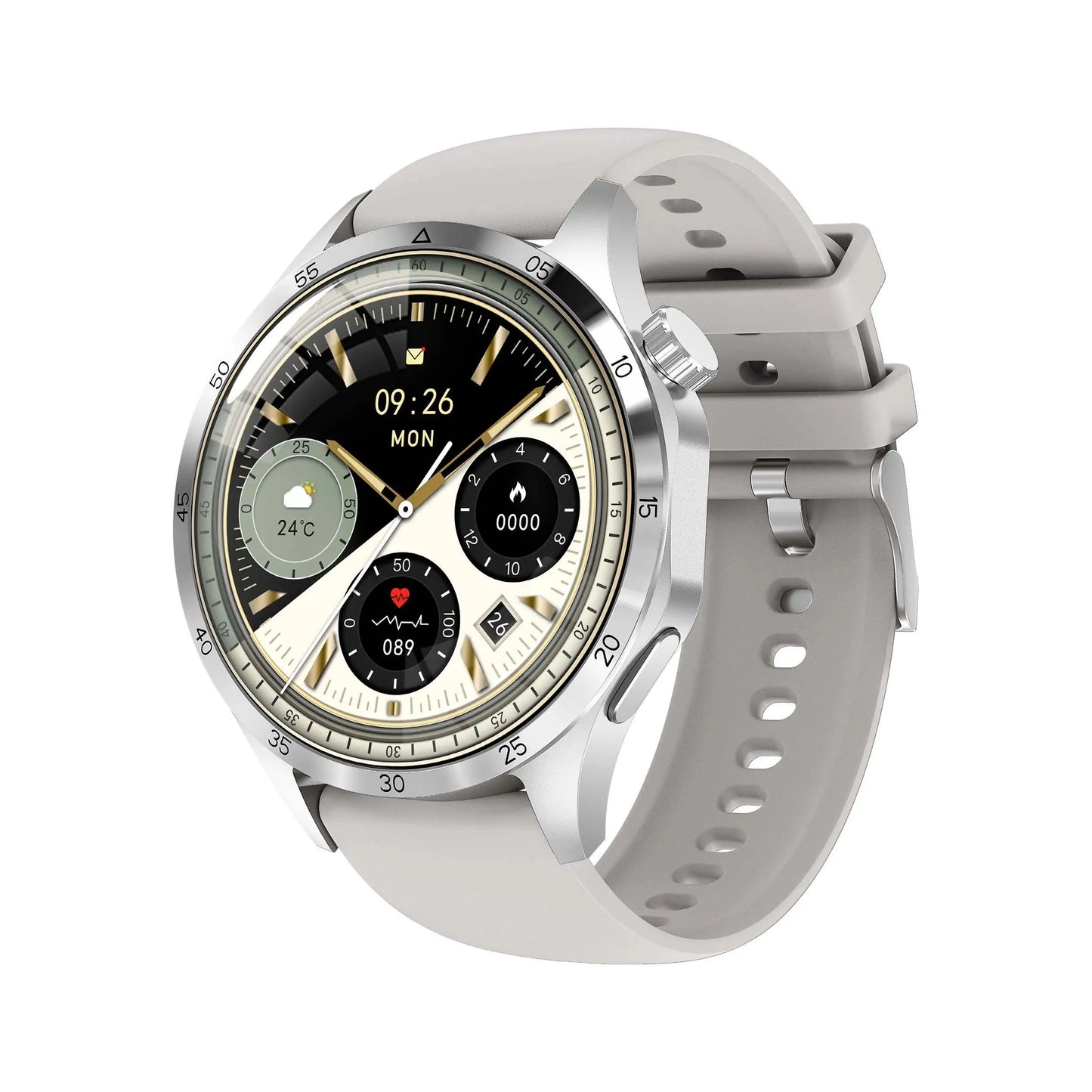 Relogio Smartwatch inteligente GT4i NFC GPS Bussola - LojaLB