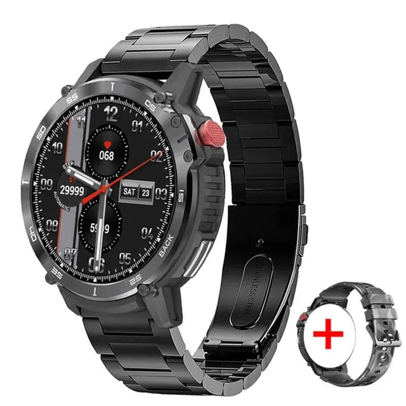 Relogio Smartwatch Sports C22 Masculino A prova d'água IP68 4GB de Memória Bluetooth Tela 1,6" HD - LojaLB