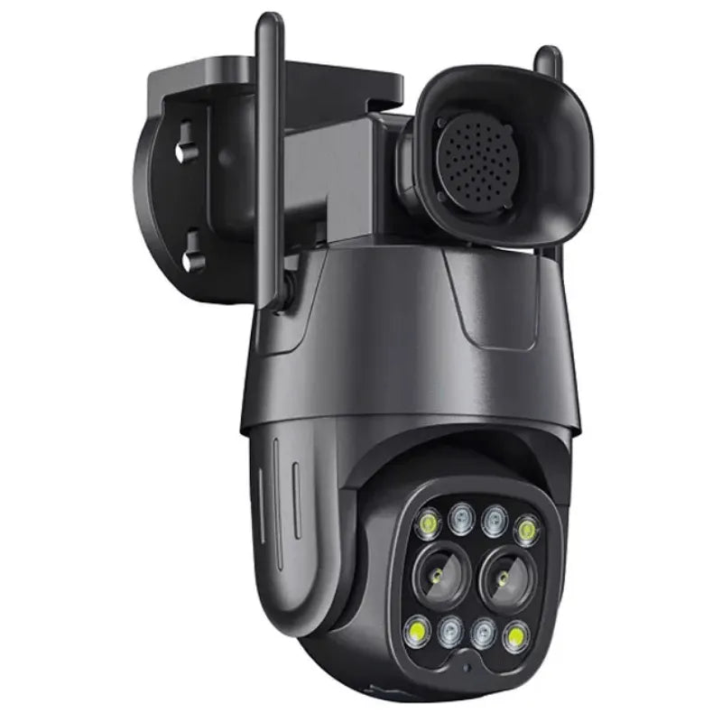 Camera de segurança wifi w300 Inteligente PTZ HD 4MP Com Audio 50 Metros - LojaLB
