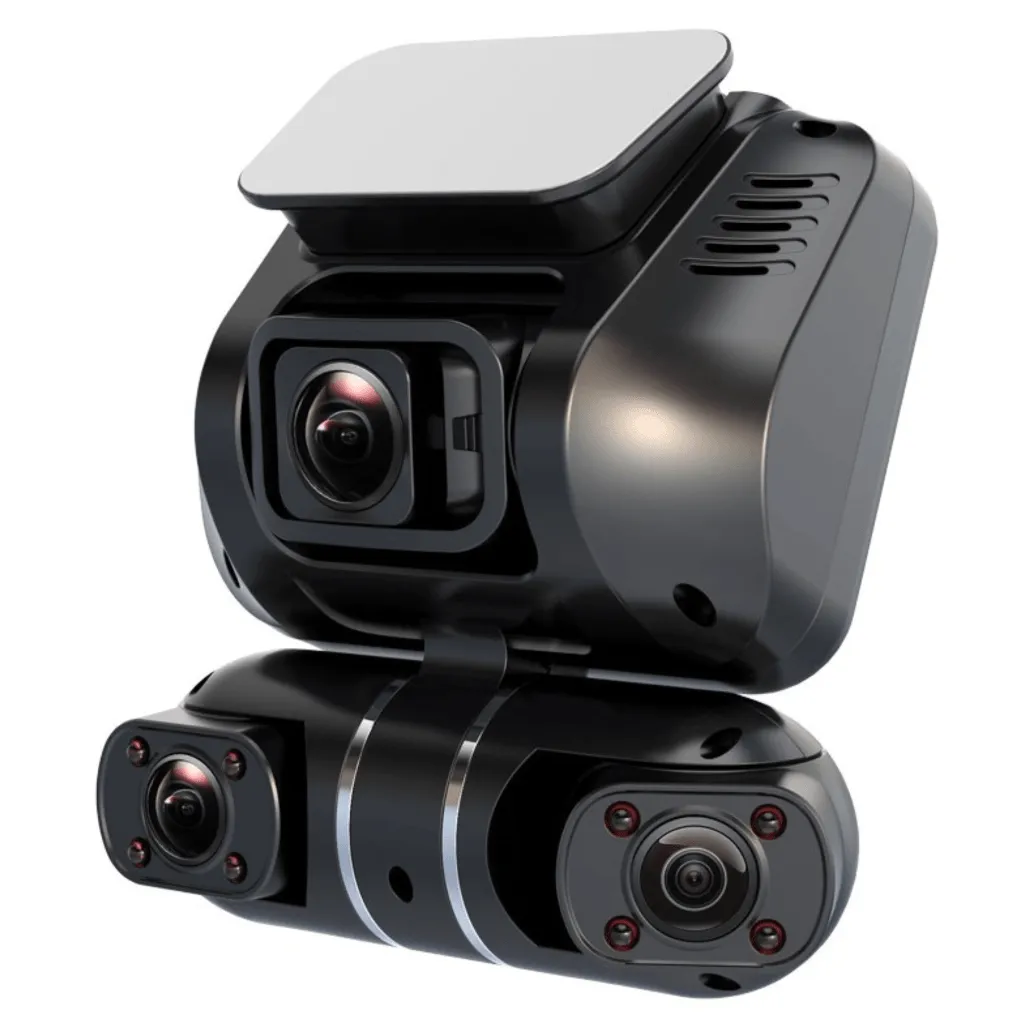 Camera veicular 360 graus vigilante 24horas com sensor inteligente IR Cut Day Night com wifi 256GB Max - LojaLB