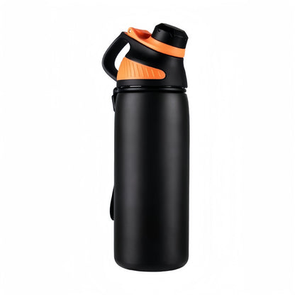 Garrafa termica pra academia 1 litro, aço inoxidável com tampa magnética, design moderno e conserva bebidas por até 24 horas.