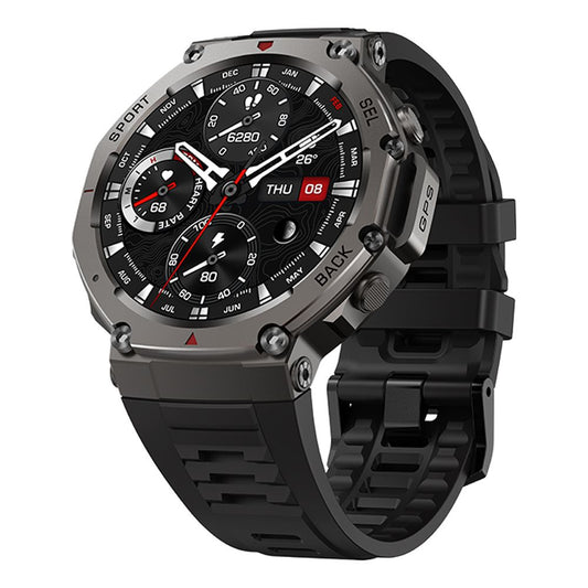 Relogio Smartwatch inteligente LB58 NFC GPS Duplo Bussola Monitor Cardiaco Modulo Esportes Resistente a Agua