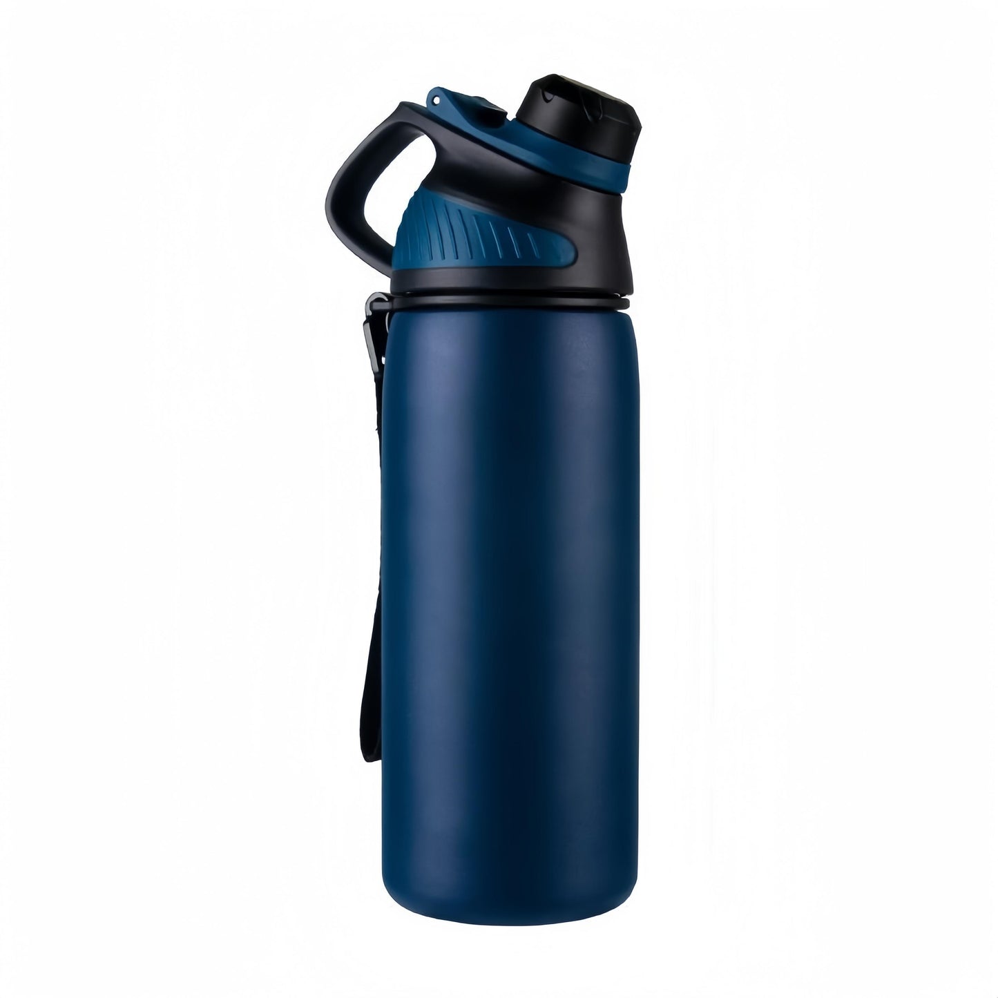 Garrafa termica pra academia de 1 litro em aço inoxidável, tampa magnética, conserva bebidas até 24 horas.