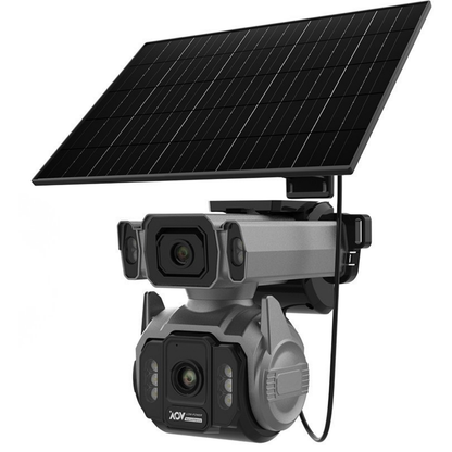 Câmera Solar 4G 360° com Gravação 24h e Zoom Óptico Lbw03