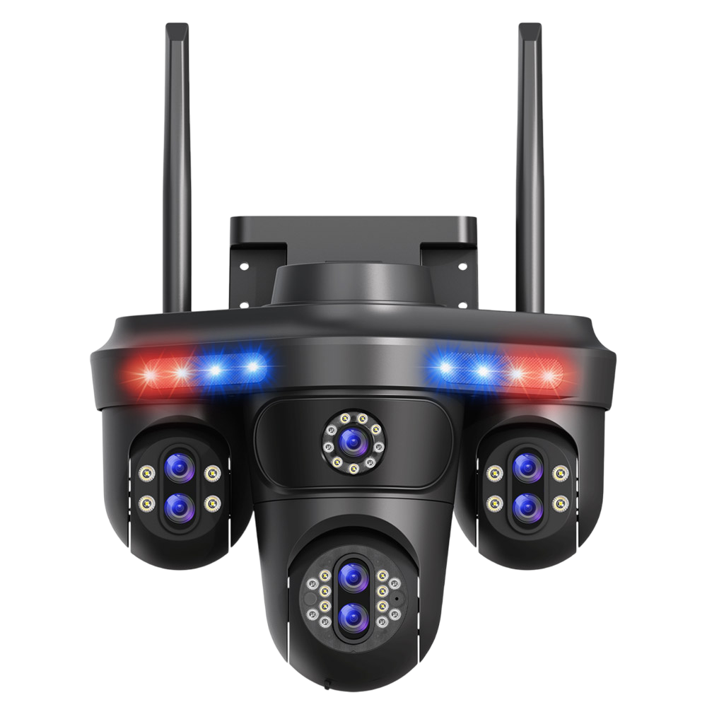 Camera de segurança wifi wl367 Zoom Optico 35mp Quatro Telas 7 Lentes - Garantia de 1 Ano