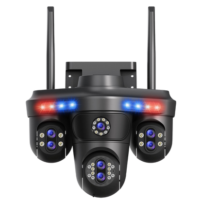 Camera de segurança wifi wl367 Zoom Optico 35mp Quatro Telas 7 Lentes - Garantia de 1 Ano