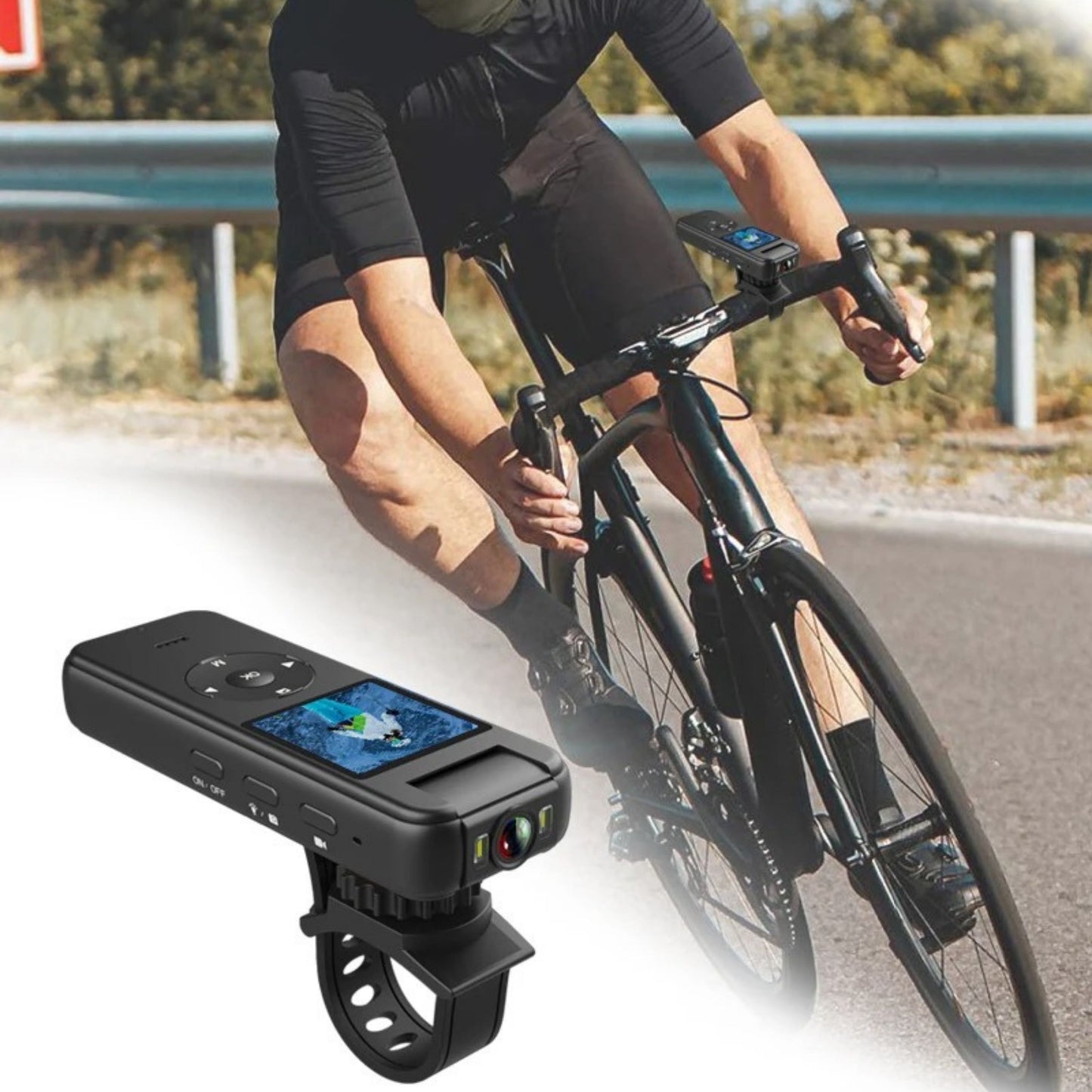 Mini Camera corporal de ação esportiva wifi Ultra HD 4K Portátil Grava Vídeo Com Visão Noturna cs09 Até 256GB