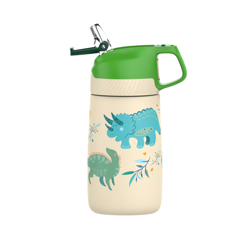 Garrafa Termica infantil estampa Com Canudo Ultra Resistente 350ml - LojaLB