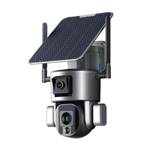 Camera de segurança L110s solar 8MP 4k zoom 10x 20000mAh - Garantia de 1 Ano - LojaLB