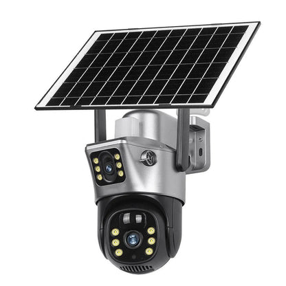 Camera de segurança wifi Solar 8MP V380s Garantia de 1 Ano - LojaLB