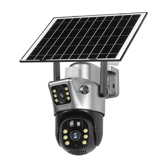Camera de segurança wifi Solar 8MP V380s Garantia de 1 Ano - LojaLB