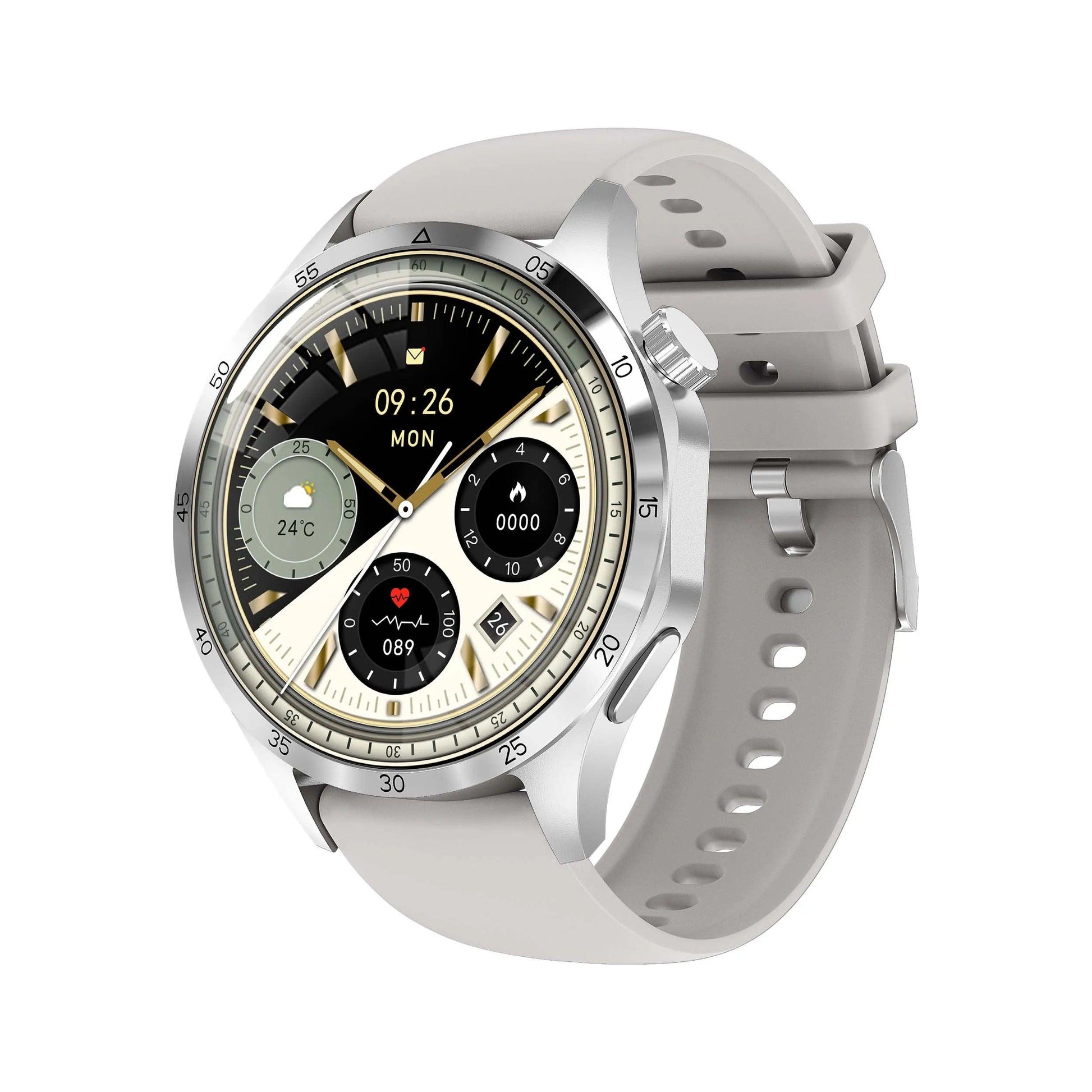 Relogio Smartwatch inteligente GT4i NFC GPS Bussola - LojaLB