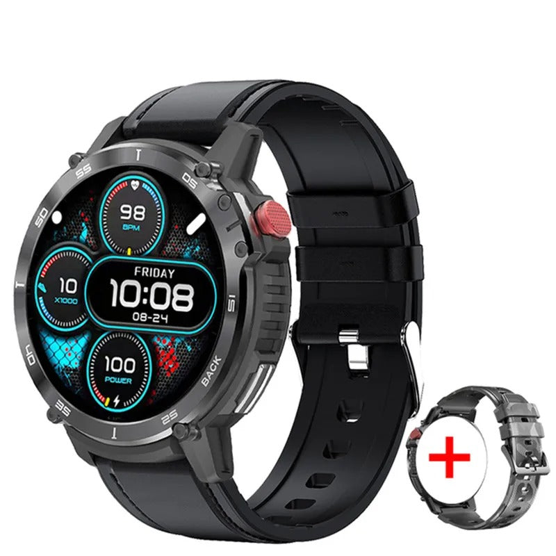 Relogio Smartwatch Sports C22 Masculino A prova d'água IP68 4GB de Memória Bluetooth Tela 1,6" HD