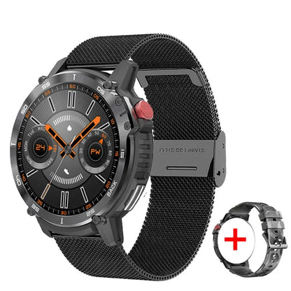 Relogio Smartwatch Sports C22 Masculino A prova d'água IP68 4GB de Memória Bluetooth Tela 1,6" HD