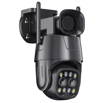 Camera de segurança wifi w300 Inteligente PTZ HD 4MP Com Audio 50 Metros - LojaLB