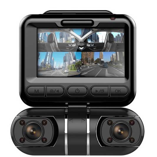 Camera veicular 360 graus vigilante 24horas com sensor inteligente IR Cut Day Night com wifi 256GB Max - LojaLB