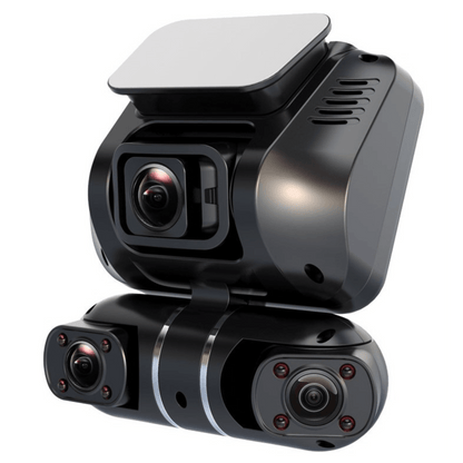 Camera veicular 360 graus vigilante 24horas com sensor inteligente IR Cut Day Night com wifi 256GB Max - LojaLB