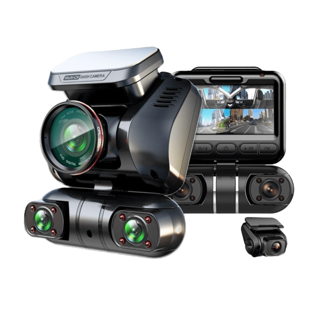Camera veicular 360 graus vigilante 24horas com sensor inteligente IR Cut Day Night com wifi 256GB Max - LojaLB