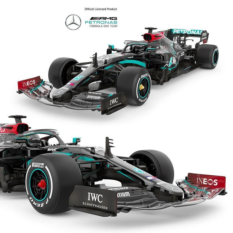 Carrinho de controle remoto da Mercedes F1 Réplica Brinquedo Carro Formula 1 - LojaLB
