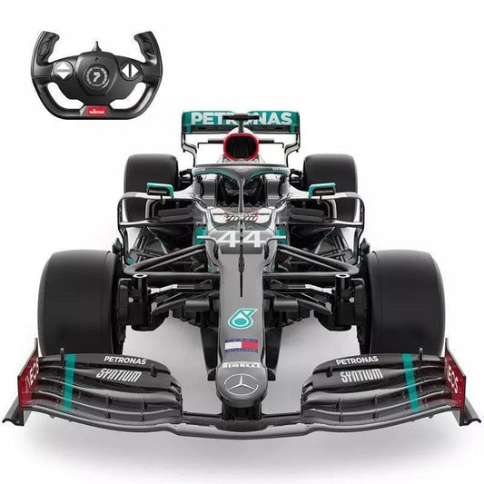 Carrinho de controle remoto da Mercedes F1 Brinquedo Carro Formula 1 48cm - LojaLB