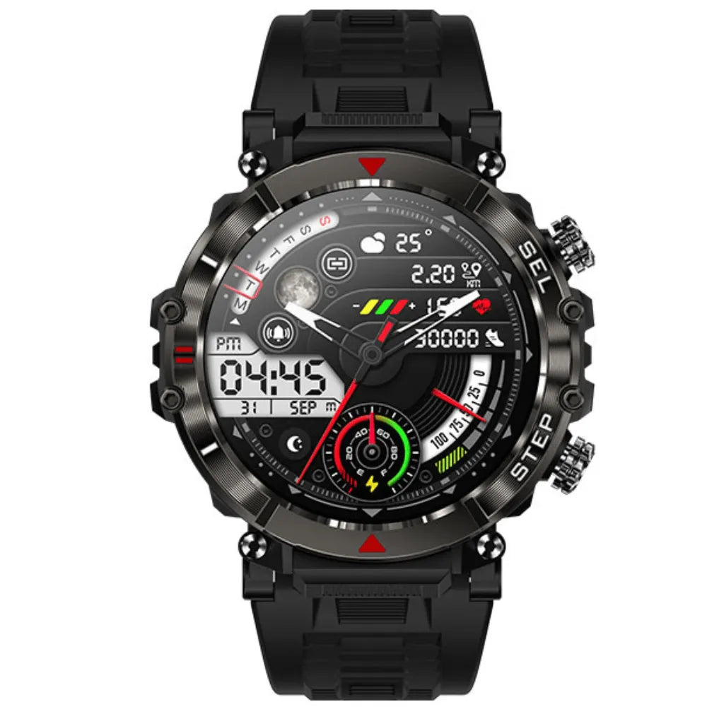 Relogio Smartwatch Sport Masculino e Feminino Bluetooth 5.2 Tela HD 1,39 Polegadas A Prova D'água IP67 Resolução 360x360 326PPI 8763ESensor Triaxial - LojaLB