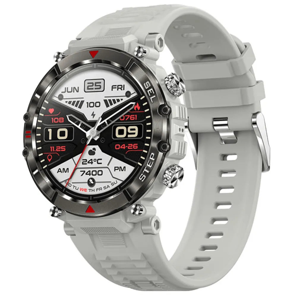 Relogio Smartwatch Sport Masculino e Feminino Bluetooth 5.2 Tela HD 1,39 Polegadas A Prova D'água IP67 Resolução 360x360 326PPI 8763ESensor Triaxial - LojaLB