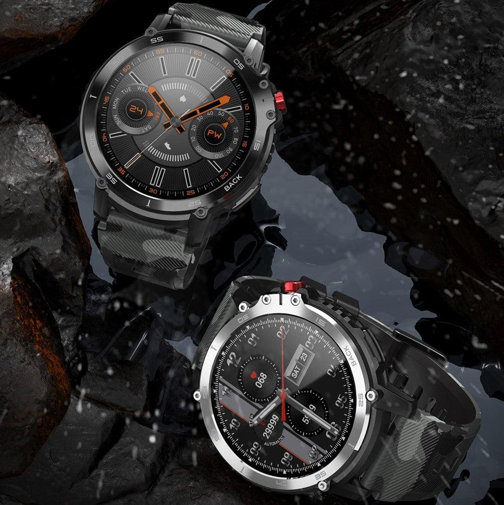 Relogio Smartwatch Sports C22 Masculino A prova d'água IP68 4GB de Memória Bluetooth Tela 1,6" HD - LojaLB