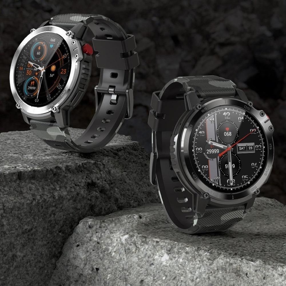 Relogio Smartwatch Sports C22 Masculino A prova d'água IP68 4GB de Memória Bluetooth Tela 1,6" HD - LojaLB